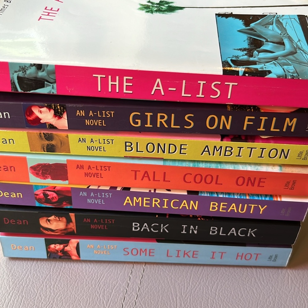 The A-List book series by Zoey Dean